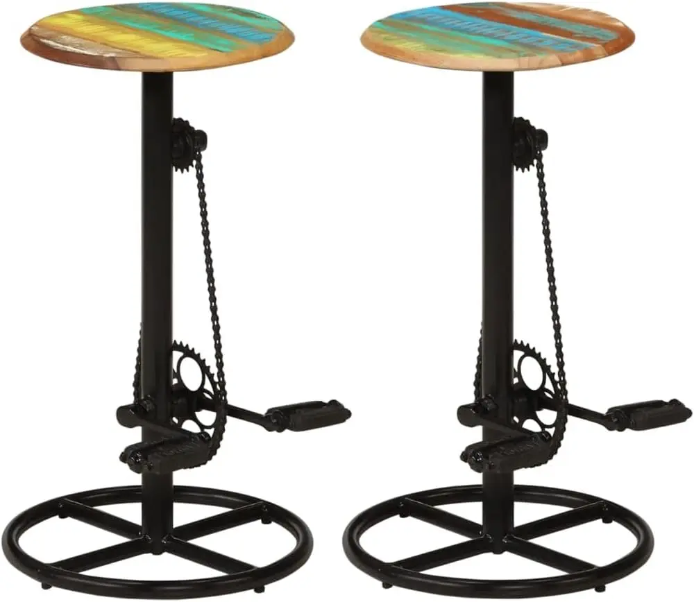 Home Bar And Counter - Sillas de Bar 2 piezas, Sillas