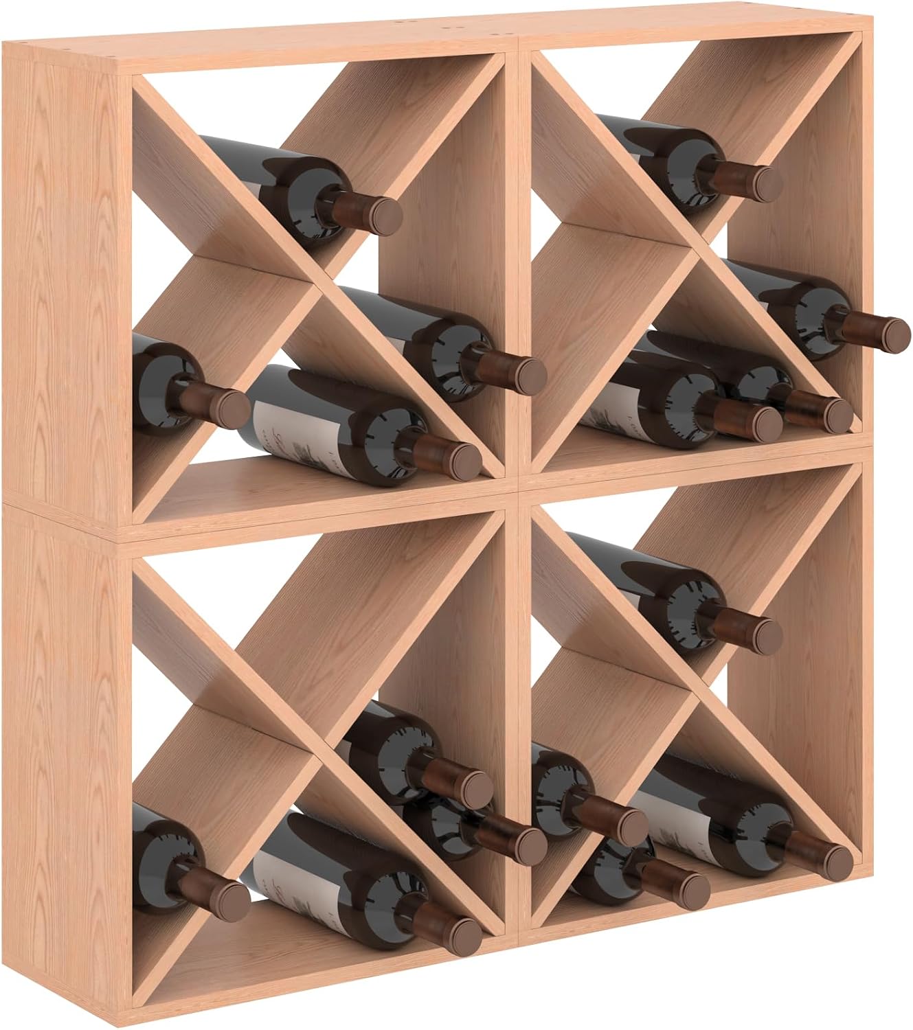 Home Bar Shelves - Estante para 96 Botellas de Vino,