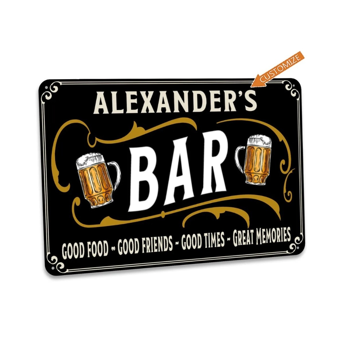 Home Bar Signs - Letrero de Bar Personalizado, Decoración de