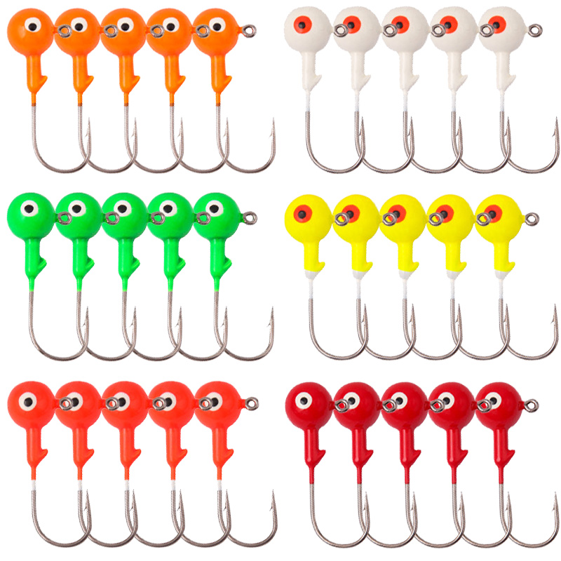 Jigger Double Sided - Anzuelos de pesca con cabeza de