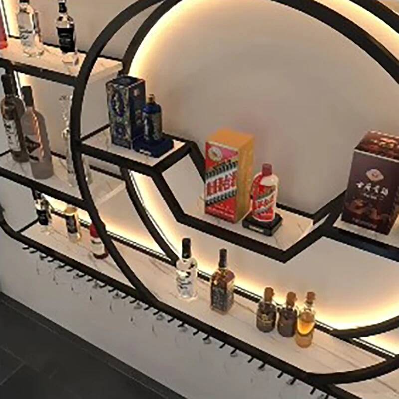 Vitrina para vinos de discotec - Home Bar Shelves reseña y precio