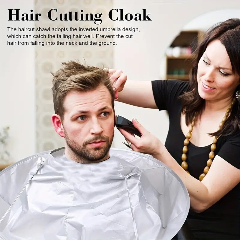 Capa de Corte de Pelo con Dise - Home Barber reseña y precio