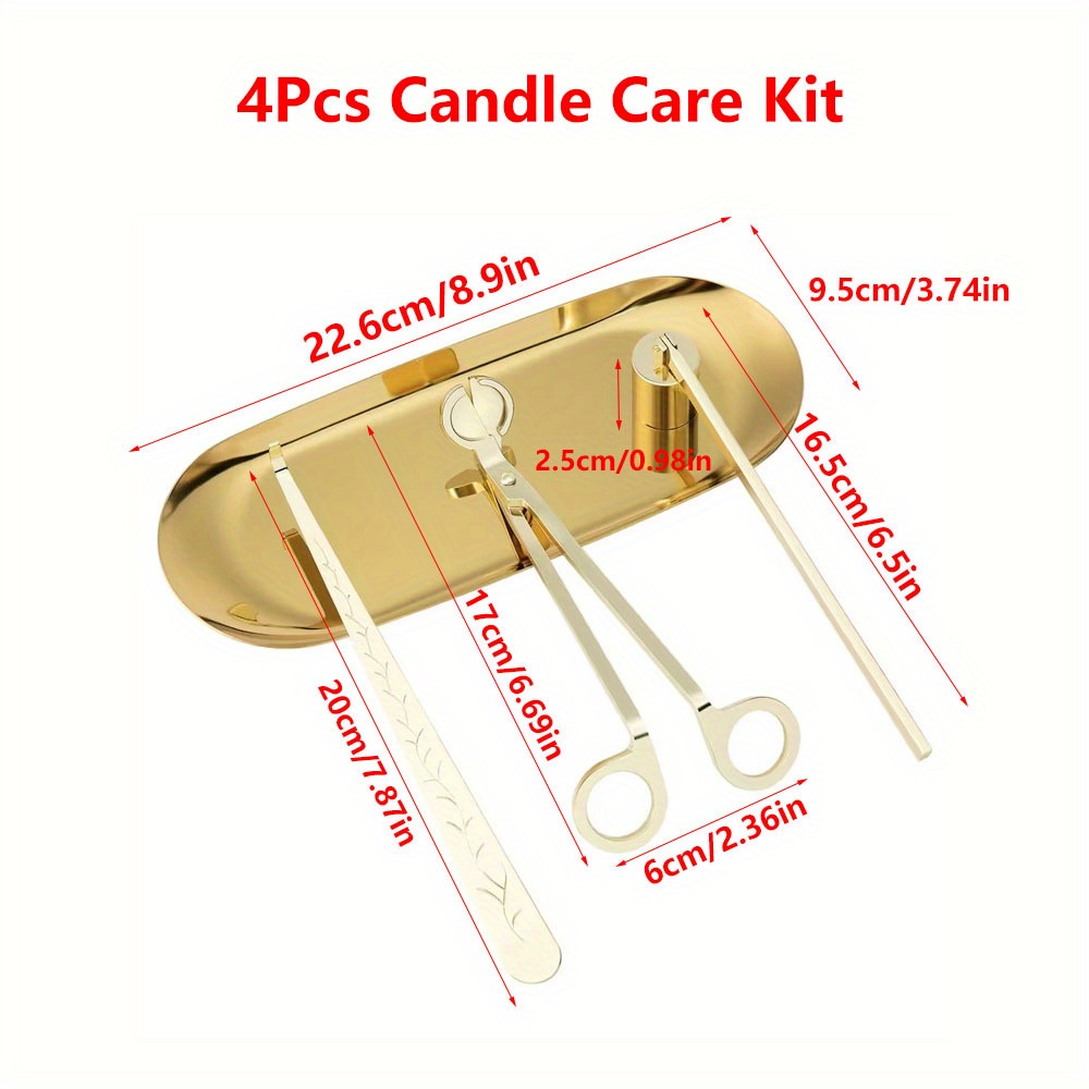 4 unids/set Kit de cuidado de  - Home Barber reseña y precio