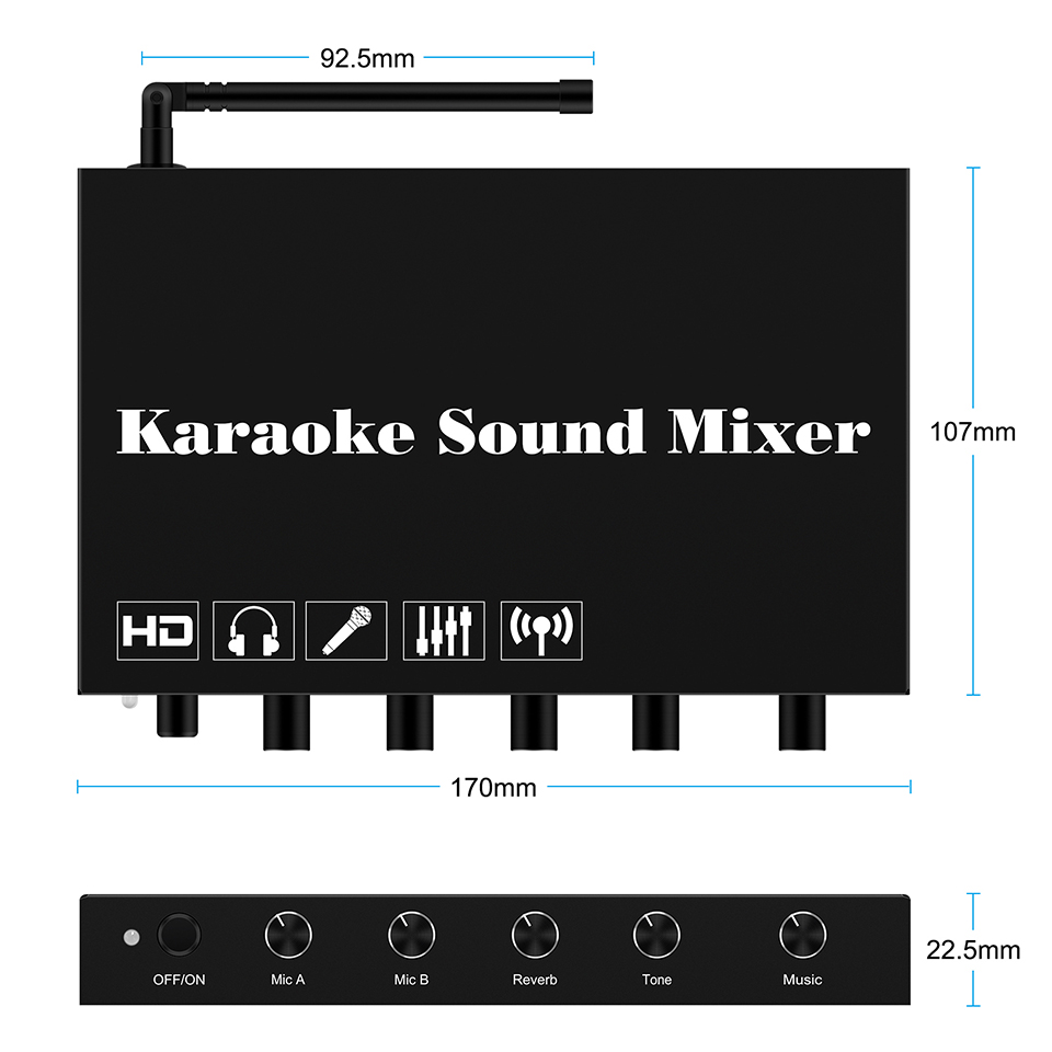 Mezclador de reproductor de Ka - Home Bar And Theater reseña y precio