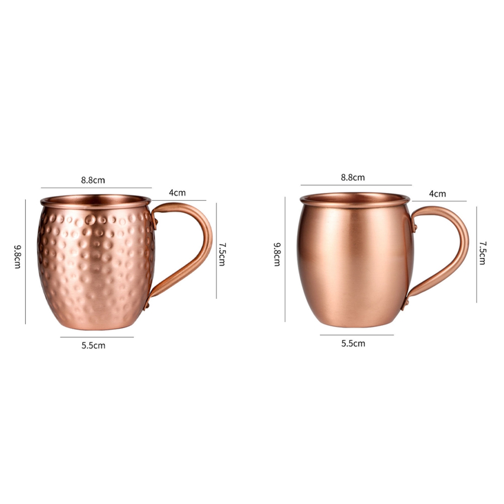 Taza de cobre puro 530 de 100% - Mule Copper Mug reseña y precio
