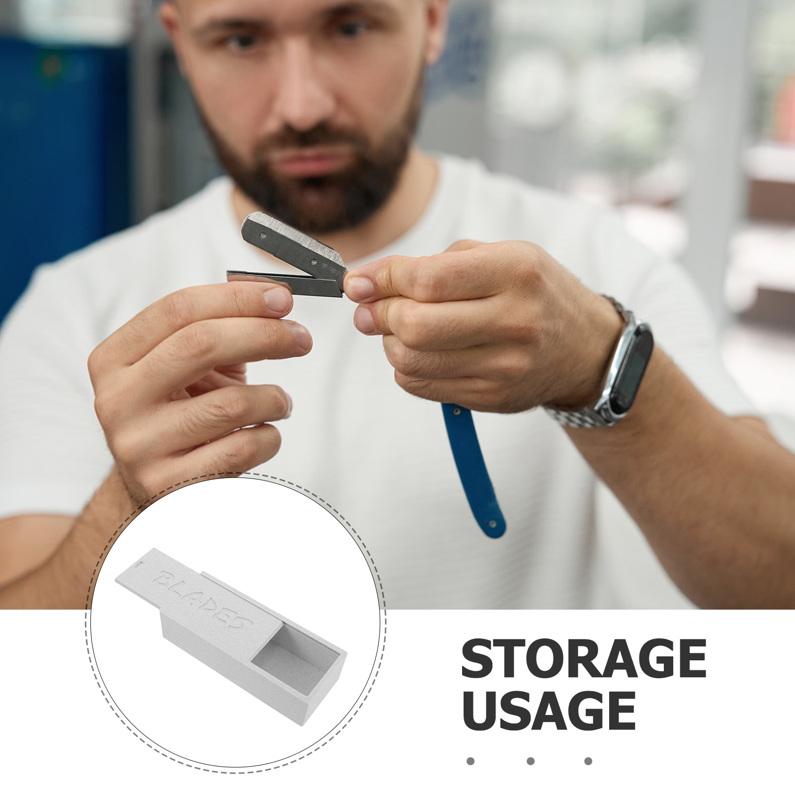 Estuche de Almacenamiento de C - Home Barber reseña y precio
