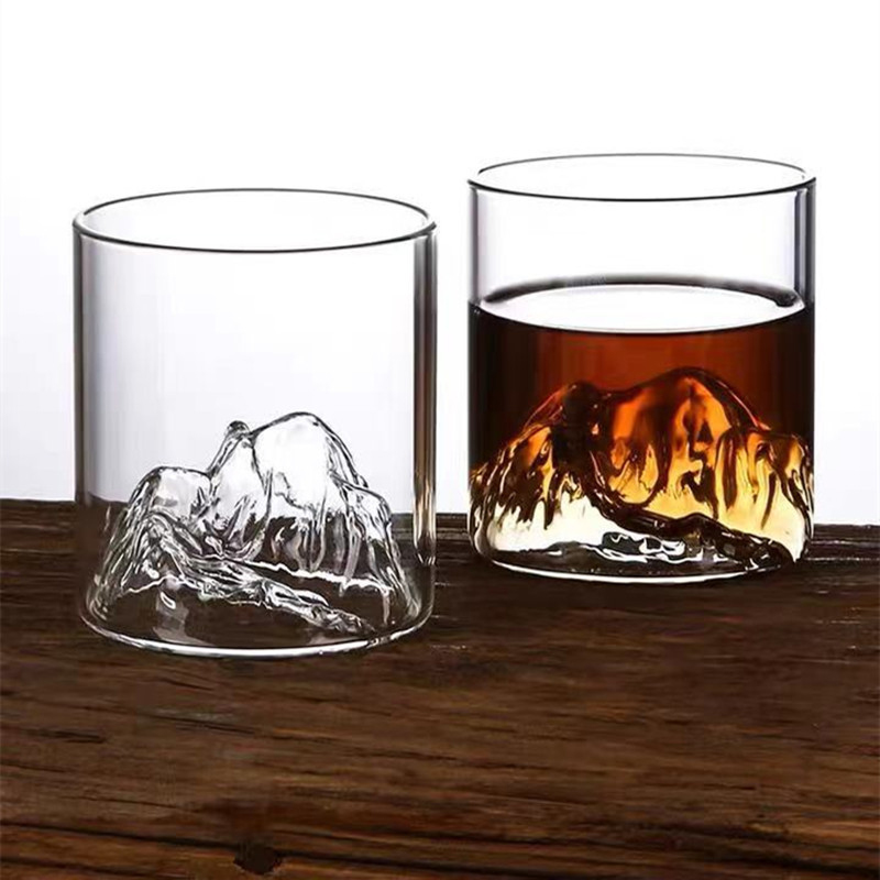 Copa de whisky de montaña 3D d - Home Bar And Coffee reseña y precio