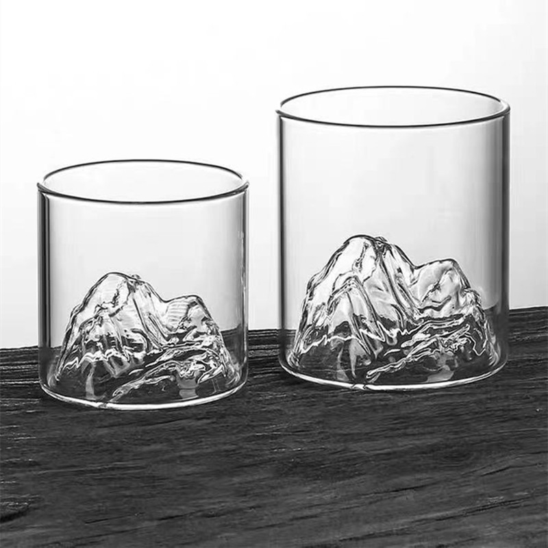 Copa de whisky de montaña 3D d - Home Bar And Coffee reseña y precio
