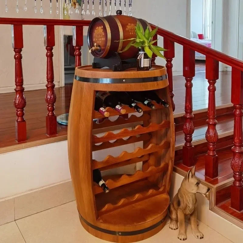 Estante de vino de madera maci - Home Bar Shelves reseña y precio