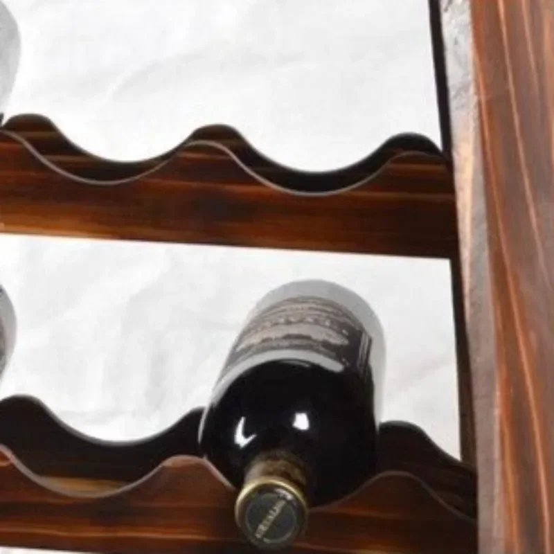 Estante de vino de madera maci - Home Bar Shelves reseña y precio
