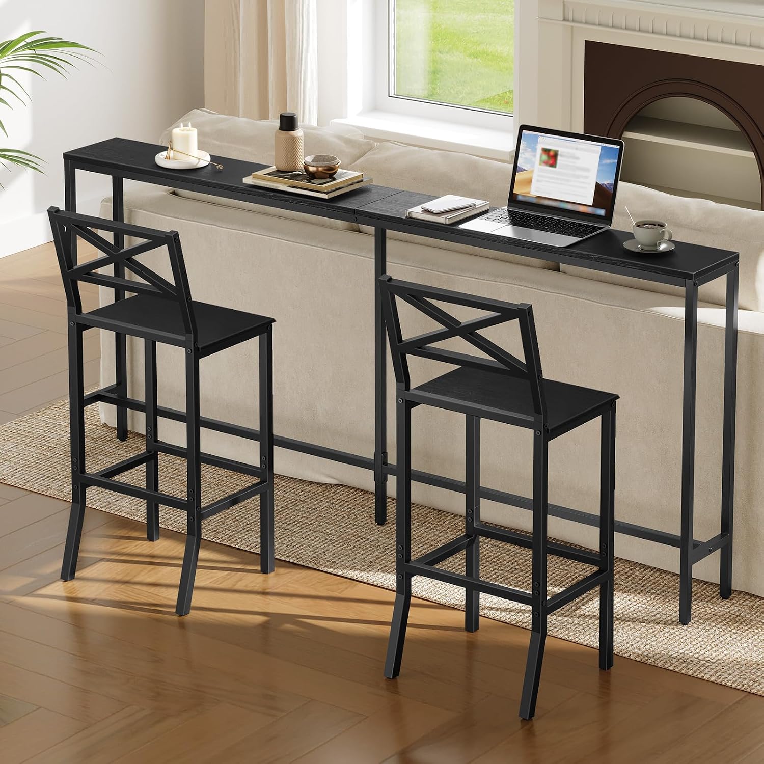 Taburetes de Bar, Juego de 2 S - Home Bar And Counter reseña y precio