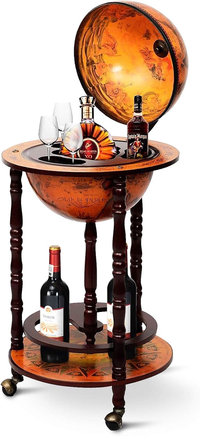 Carrito Bar con Ruedas, Mueble - Home Bar Shelves reseña y precio