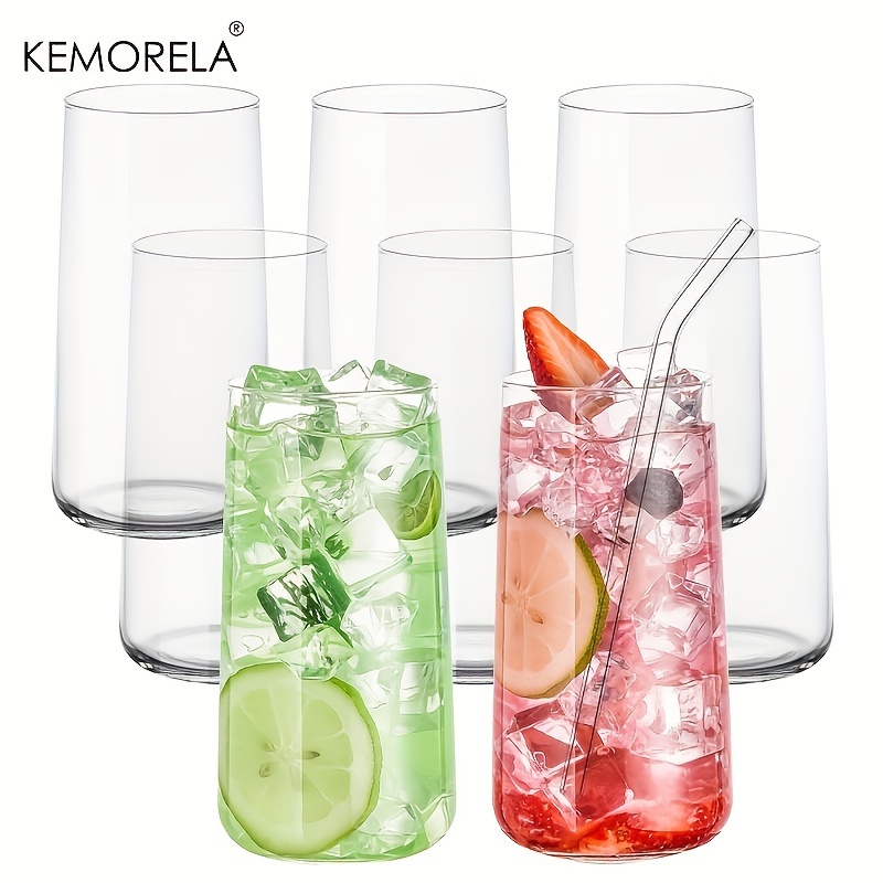 Vaso de café con pajita para w - Highball Glass Set reseña y precio
