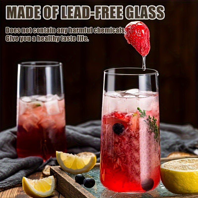 Vaso de café con pajita para w - Highball Glass Set reseña y precio