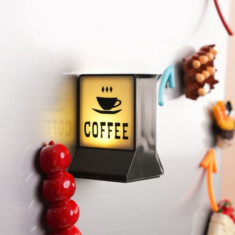 Placa de luz de café/bar, imán - Home Bar And Fridge reseña y precio