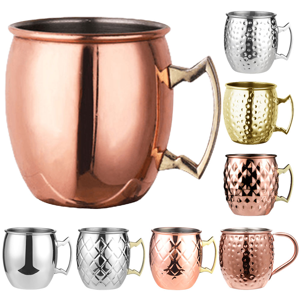 Taza de cóctel de 500ML, vaso  - Mule Copper Mug reseña y precio