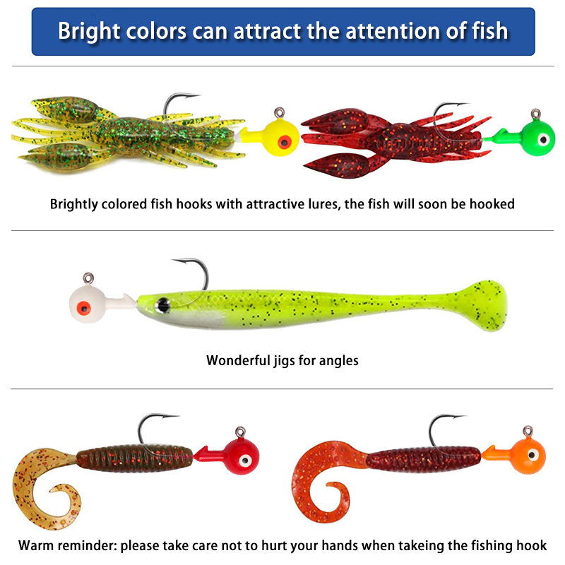 Anzuelos de pesca con cabeza d - Jigger Double Sided reseña y precio
