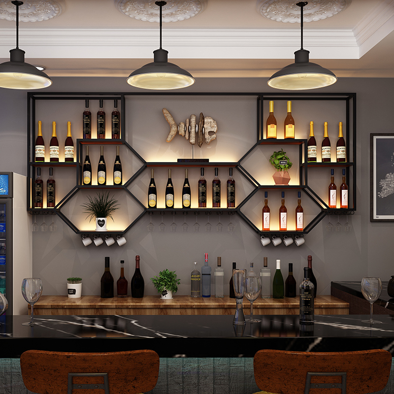 Estantes de Metal, gabinete de - Home Bar Shelves reseña y precio