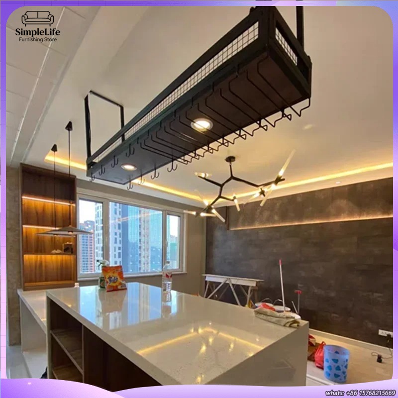 Mueble Bar con Vinoteca Abiert - Home Bar Shelves reseña y precio