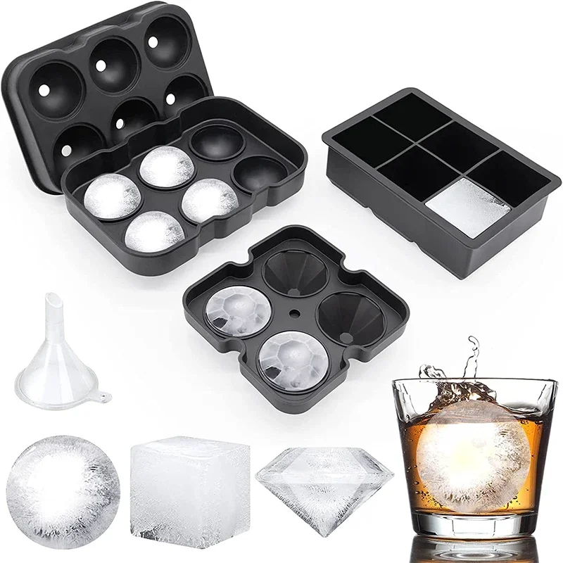 Bandejas grandes para cubitos  - Ice Mold Sphere reseña y precio