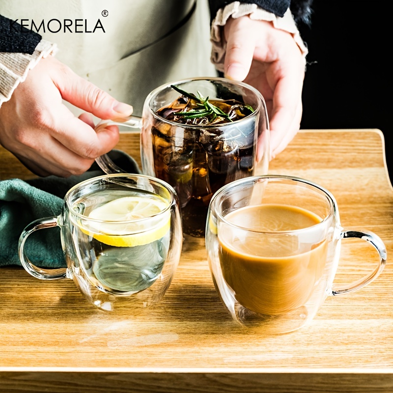 Taza de vidrio de doble pared  - Highball Glass Set reseña y precio